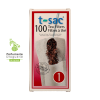 Filtre à thé / tisane individuel - Compostable