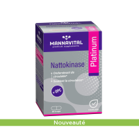 MANNAVITAL - Nattokinase - Favorise la circulation - Aide à maintenir des vaisseaux sanguins sains